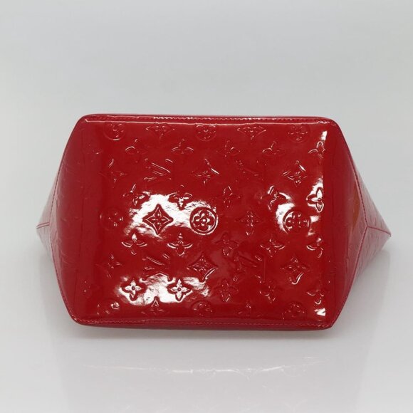 LOUIS VUITTON Monogram Vernis Bellevue PM Bag Pomme D'amour M93583 Auth 121048 - Picture 6 of 16
